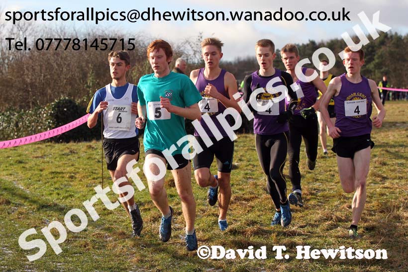 Durham Schools Cross Country, Meadowfield Leisure Centre, Meadowfield. Photo: David T. Hewitson/Sports for All Pics